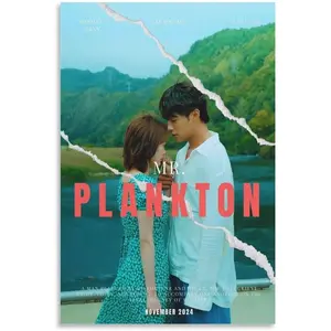 Mr. Plankton TV Series Poster 5 Living Room Printing Oil Painting Interior Decoration Poster