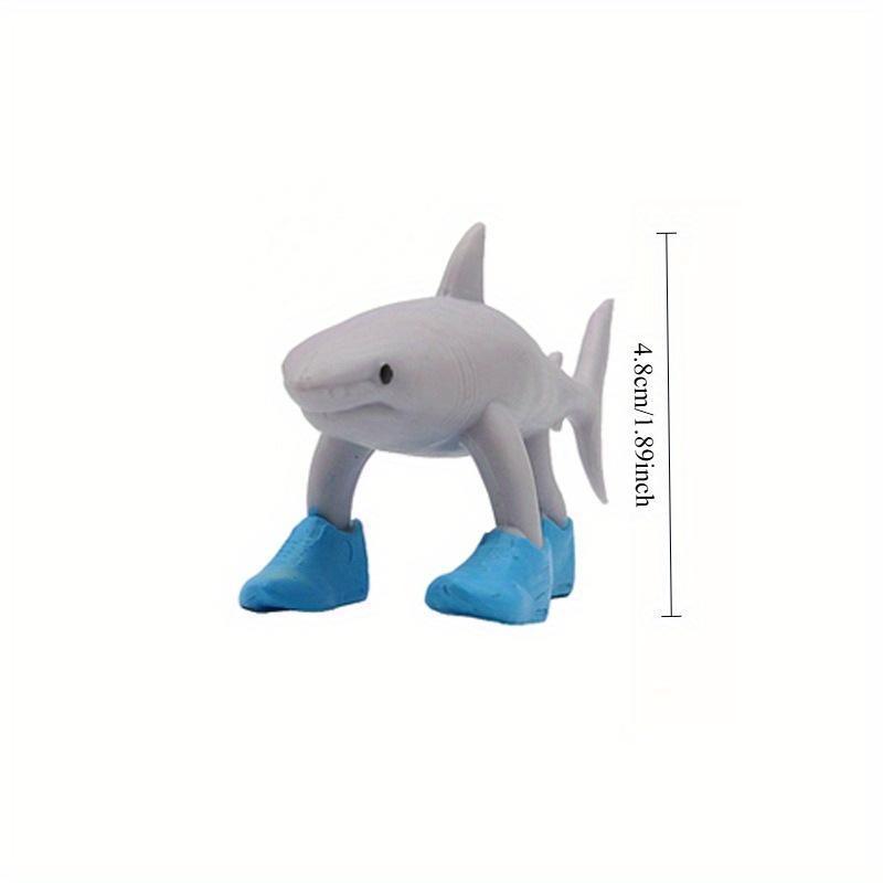 8pcs 1 Set Italian Brainrot Plastic Toy Action Figure Tung Tung Tung Sahur Tralalero Tralala Decorative Desktop Ornaments Christmas Birthday Gifts Animals Toyset Dinosaur Italian Brainrot Animal Figurine Set