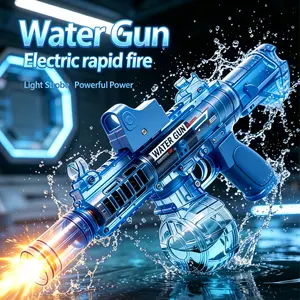 Cool  Electric Water Blaster, Summer vibes,Auto Continuous Water Spraying Large Capacity Water Play Toy, High-Pressure Long-Distance Spray Design, Great for Kids Outdoor Play, Beach & Pool Party Interaction,  Birthday & Holiday Gift Choice,Summervibes