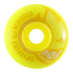 Spitfire Neon Yellow Bighead 99D Wheels