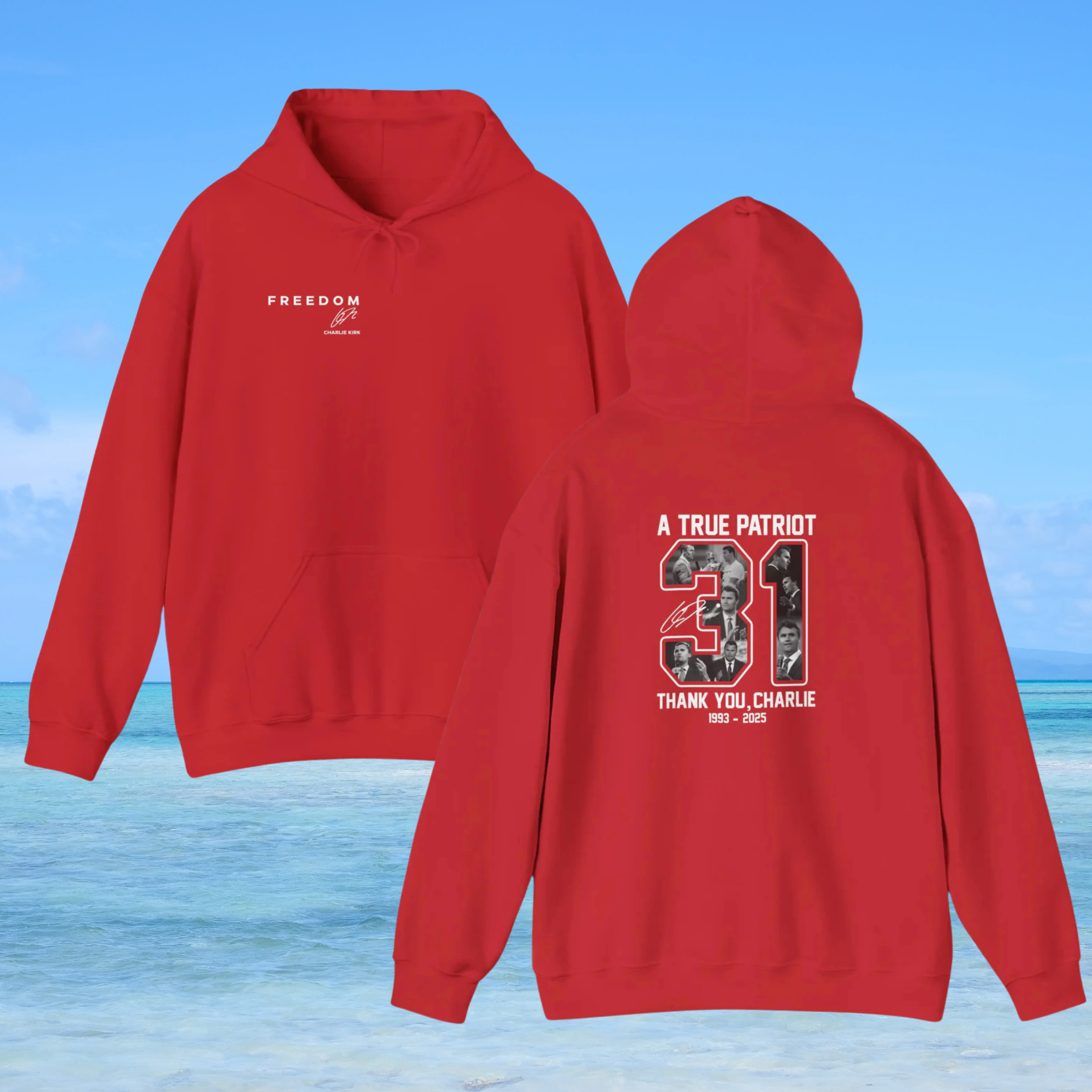 Thank You Charlie Hoodie, National Day of Remembrance October 14th, Justice for Charlie Sweatshirt, Prayers for Charlie, Activist Sweatshirt, Political Justice Hoodie