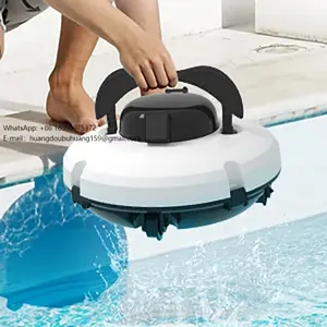 Smart Pool Cleaner Robot, Robotic Pool Cleaner, Wireless Automatic Bottom Water Suction Vacuum, Fish Pond Cleaning Machine, Efficient Swimming Pool Maintenance Tool