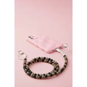 Beaded Multi Charger, Leopard