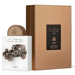 Lattafa Pride Eau De Perfume La Collection D'antiquites 1886 Car - Long Lasting Unisex Fragrance With Notes of Cinnamon, Bergamot And Tonka Bean luxurious fragrance loud  perfume