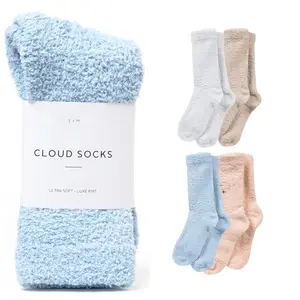 Warm & Cozy Ultra-Luxe Cloud Sock for Women & Men - Super Soft Luxurious Fabric Sleep Socks Fluffy Socks
