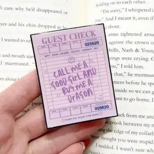 Dragon Kindle Grip, Acrylic Ereader Holder & Stand Phone Grips, Bookish Gift For Her sticky magnetic mount, Compact Holder Stand