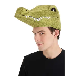 Alligator Plush Costume Hat