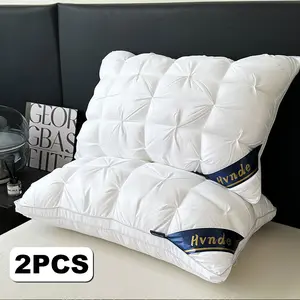 【Mother's Day Gifts】4pcs/2pcs Hvnde Hotel Collection Deep Sleep Pillow - Neck Support Non-Collapse Design Hypoallergenic  for Side Supine Prone Sleepers pillows tiktokshopspringglowup