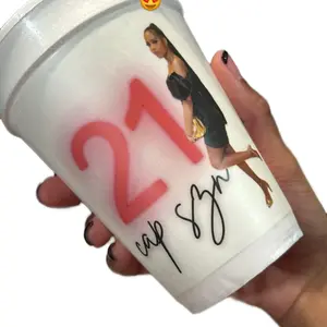 Custom Styrofoam Cups Washable Reusable