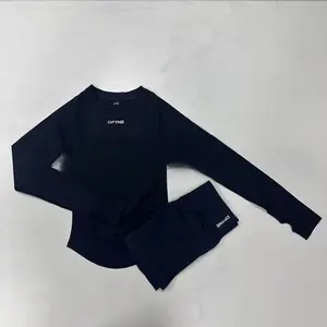 DFYNE Seamless Slim Fit Workout Long Sleeve| Matte Nylon Gym Top, Ultra-Stretch Raglan Sleeve Running Tee for Women