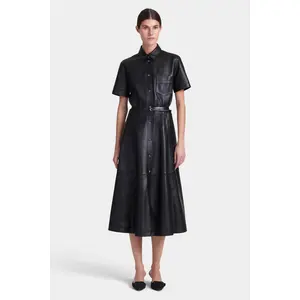 Altuzarra - Kiera Leather Shirtdress Altuzarra - Kiera Leather Shirtdress