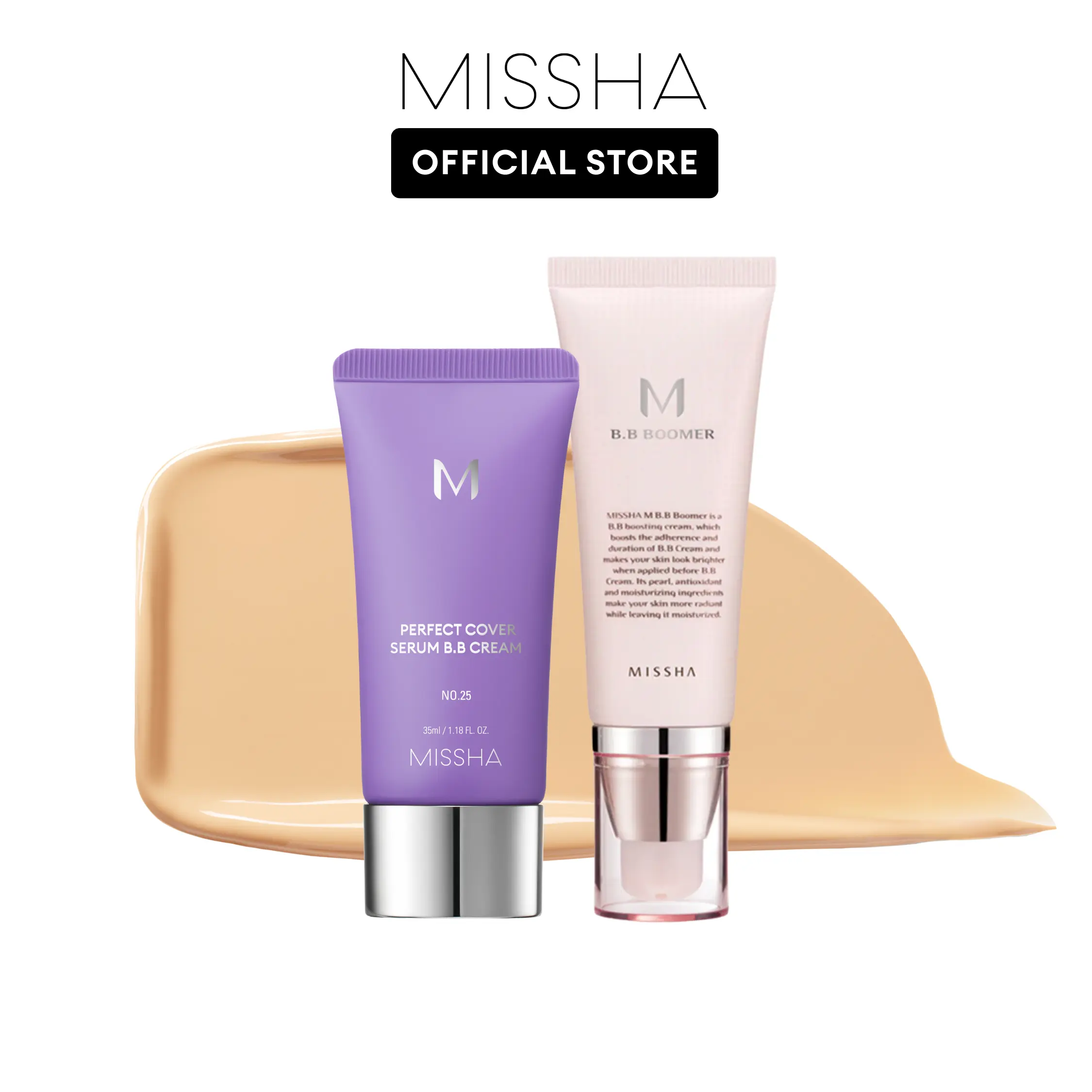 #25 Warm Beige + BB Boomer