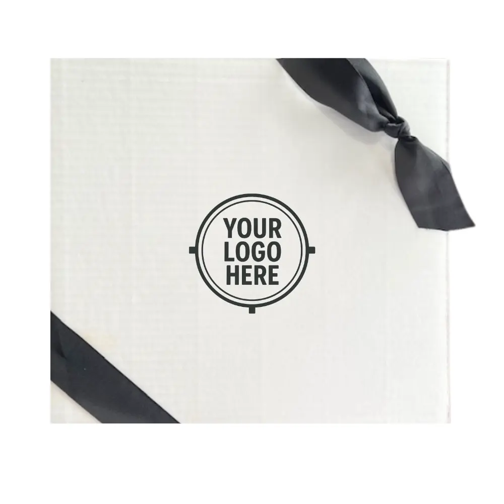 White Gift Box | LARGE | Branded With Your Logo