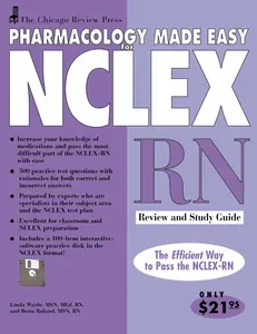 USED-Pharmacology Made Easy for NCLEX-RN: Review and Study Guide [With Disk] by Waide, Linda (Paperback)