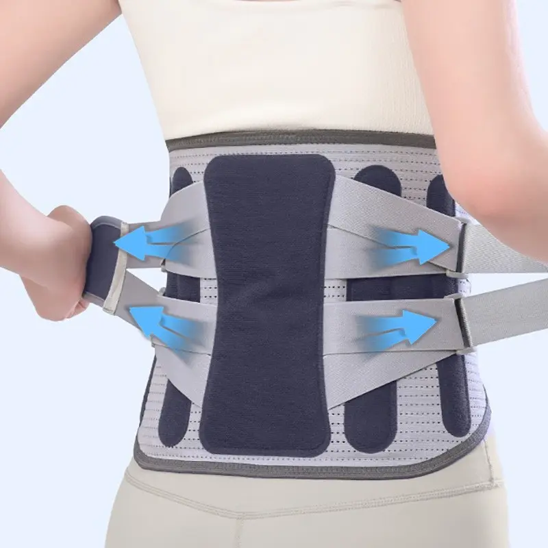 Back Braces for Lower Back with large support plate, Adjustable Spine Alignment, Breathable Back Support Belt for Men/Women Posture Brace for Work Weightlifting, Household chores, Ergonomic Back Saver, Ergonomic Back Protector