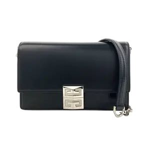 Pre-owned GIVENCHY Leather Shoulder Bags 7.87'' R1769 Shoulder Bag T31883062213 0612 T5 Qiqi