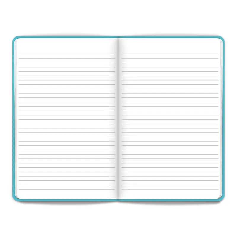 Pantone OFFICIAL Blue | 5.25 x 8.25 Inch Lined Compact Journal | Non-Dated | BrownTrout | Planning Stationery Diary 2