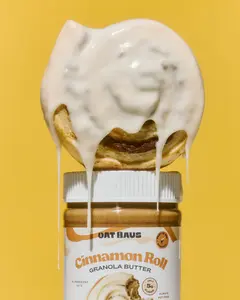 Cinnamon Roll Granola Butter – Vegan, Gluten Free, Nut Free Spread