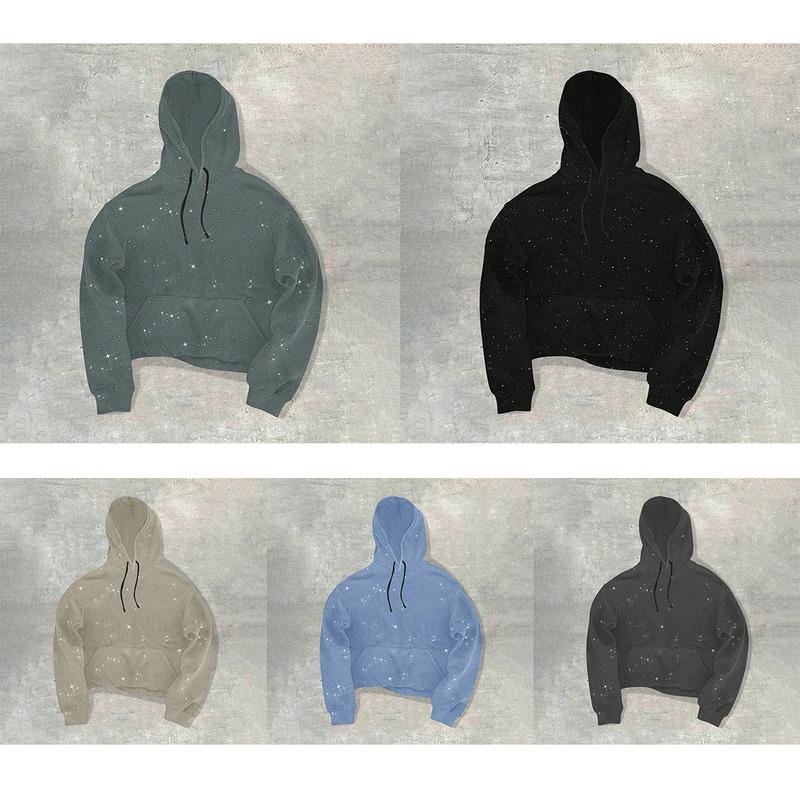 Men's casual light and thin hoodie, Gypsy printing, kangaroo pocket design, fashionable and casual conventional loose drawstring pocket, suitable for daily leisure, trendy theme gatherings, sports wear, suitable for spring and summer wear