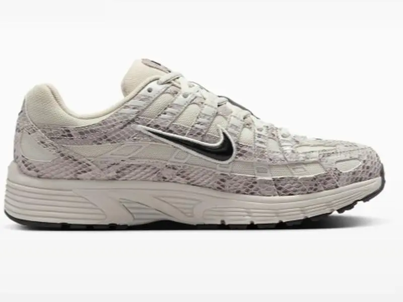 Nike P-6000 SE Snakeskin Light Bone Black (Women's)
