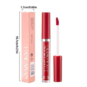 Matte Lipstick Liquid Makeup Long-Lasting Waterproof Non-Stick Cup Lip Gloss,  Foggy Finish, Perfect for Daily Use Cosmetic