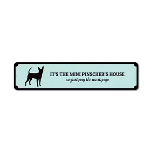 Mini Pinscher House Sign