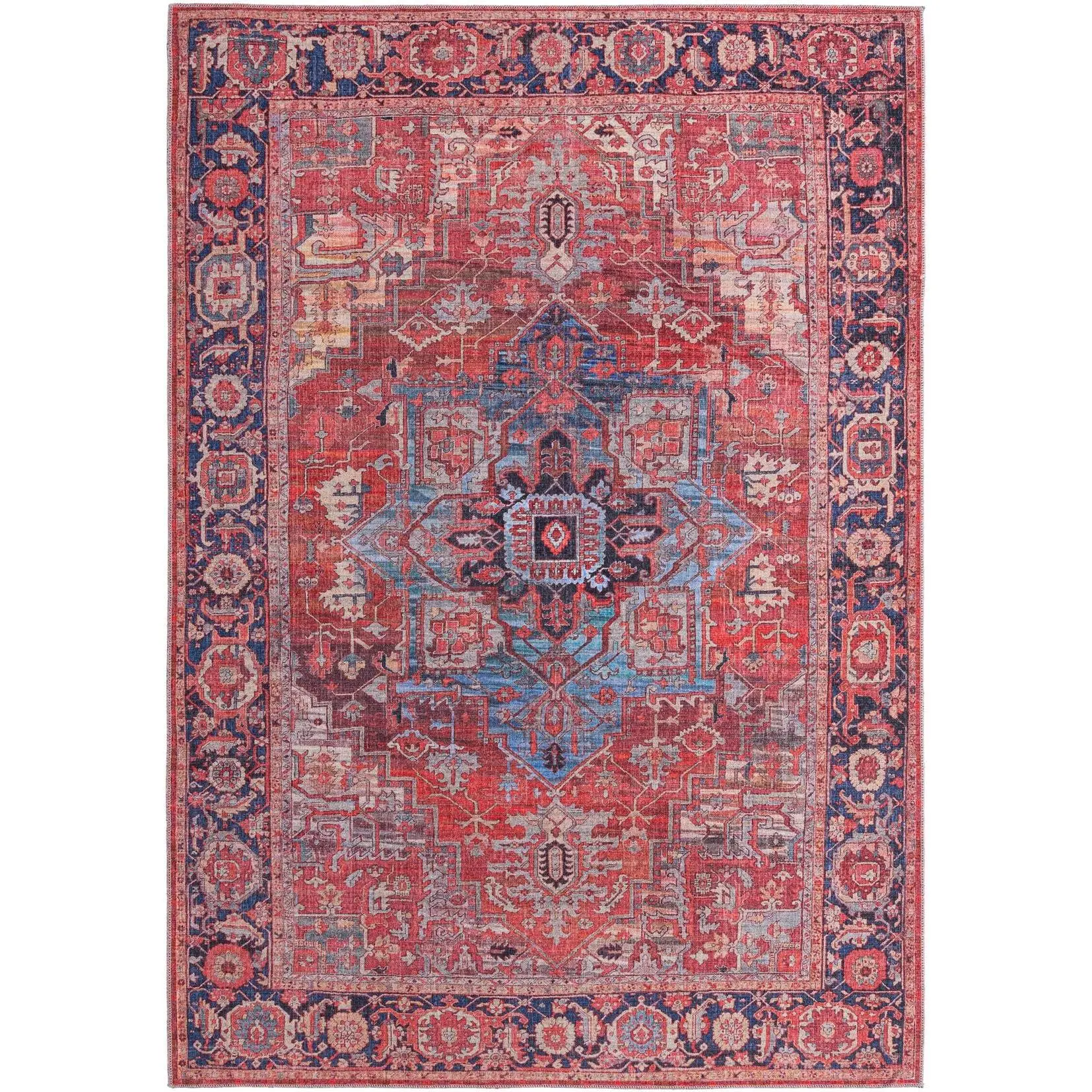 Rust Red - B 7' 3  x  10'