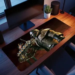 Fallout Gaming Mouse Pad: Personalized Desk Mat, Anime Game Art - Gaming Accessories, Perfect Gift for Fans, Desk Mat for Setup