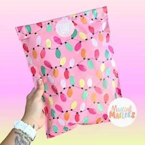 Christmas Lights Poly Mailer