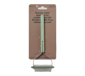 Dexypaws Pet Double-Sided Deshedding UndercoatBrush