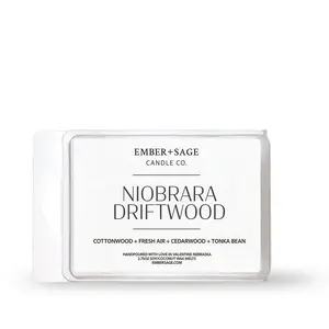 Niobrara Driftwood | Hand-Poured Soy Coconut Wax Melt | 2.75oz
