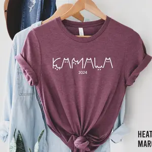 Kamala Cat Shirt, Kamala Cat Alphabet, Childless Cat Ladies For Kamala - Cats For Kamala Tee, Vote Shirt, Feminist Shirt, Election Shirt