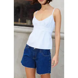 John Galt Women's Striped Tiffany Cotton Tank Top