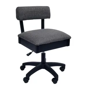 Arrow Lady Gray Hydraulic Sewing Chair