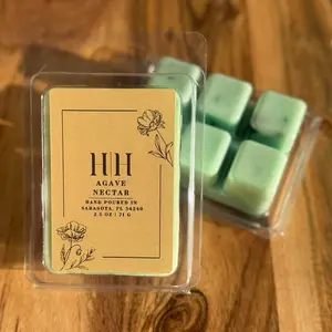 H|H Agave Nectar 2.5oz 71g Scented Wax Cubes for Home Fragrance Hand Poured in Sarasota,FL