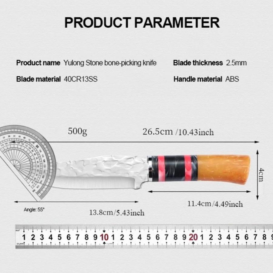 Forged knives - kitchen chopping knives for vegetables, fruit knives, boning knives, various utility knives, outdoor camping tools, portable household items.