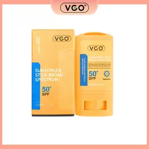 VGO Body Sunscreen Broad Spectrum SPF50+ Sunscreen Stick for All Skin Types - Portable UV Shield with Ceramide & Peptides