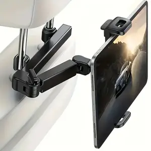 [Suitable Tablet Phone Headrest Holder] Car Rear Headrest Tablet Phone Holder, Compatible with Tablets, Suitable for 4.7-12.9 Inch Devices, Safe And Adjustable Support, Car Cellphone Mount, Car Accessory