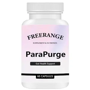 ParaPurge Gut Health Support Capsules Dietary Fibre Food Supplement 60 Count
