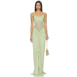Deme by Gabriella The Elora Dress in Pale Mint