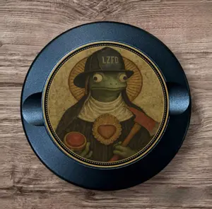 Saint Lizard Metal Tin
