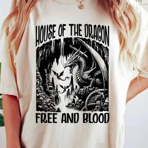 House of the Dr#gon, House Targaryen, Funny Reading Shirts, Bookworm Shirts, Dragonriding, Gift for him and her