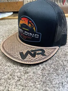 Rig Welder Leather Bill Hat