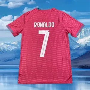 2026 Home Red No.7 Ronaldo Short sleeve Soccer jersey