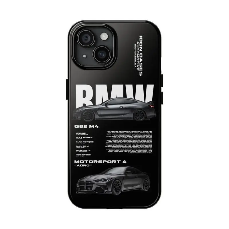 Trending _G82 M4_ Black Phone Case, Tough and Durable Gift for Boys and Girls, Perfect for BMW Fans, Stylish Car Accessoryfor iPhone17 ProMax /16/15/14/13/12/11 Plus for Samsung phones, suitable for both men and women,