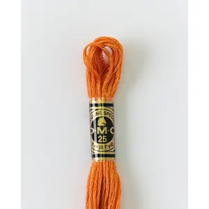 DMC Embroidery Stranded Thread - Six-Strand Embroidery Floss - 3853 - Copper