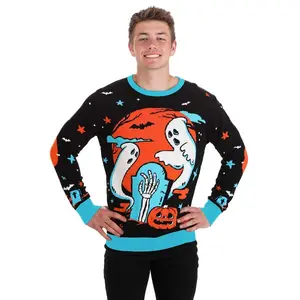Adult Neon Halloween Sweater