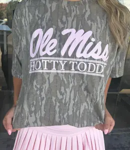 Ole Miss Camo Tee Casual Stylish Cotton Day