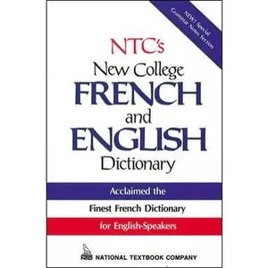 USED-NTC's New College French and English Dictionary by McGraw-Hill (Hardcover)
