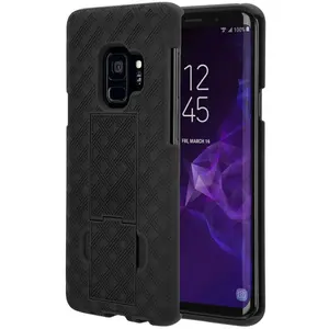 For Samsung Galaxy S9 Plus Belt Clip Holster Phone Case (Side Open)